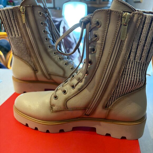 Pikolinos Lace Up Ankle Boots Salamanca Marfil-Cream 38/7-7.5 M NWB - Picture 3 of 5